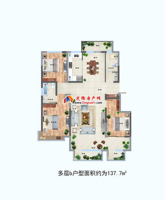 多层B 