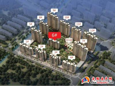 御龙湾 ｜ 中央景观楼王，仅此6#楼，静候定陶王者！